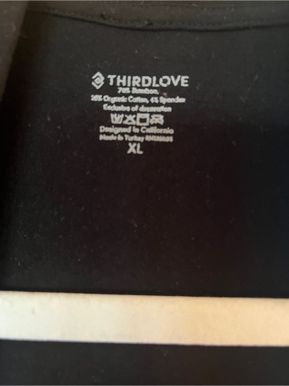 ThirdLove Black Breezy Robe - XL - Picture 2 of 3